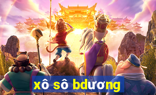 xô sô bdương