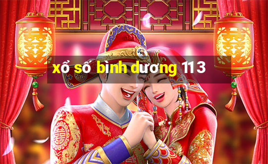 xổ số bình dương 11 3