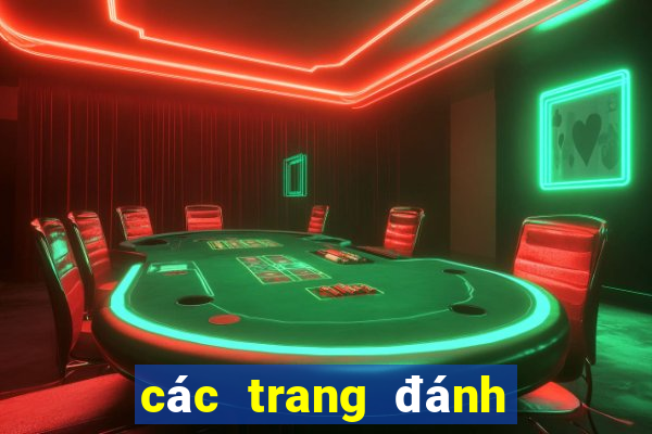 các trang đánh bạc online