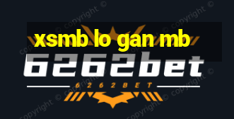 xsmb lo gan mb