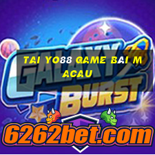 Tai Yo88 Game Bài Macau