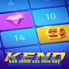 keo chinh xac hom nay