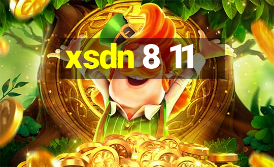 xsdn 8 11