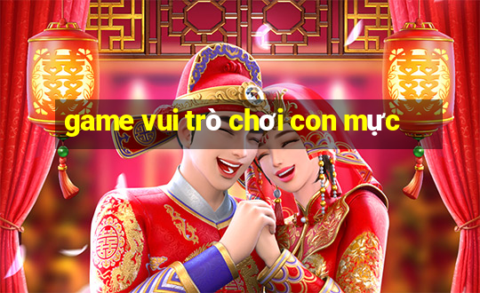 game vui trò chơi con mực