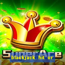 blackjack hit or stay card