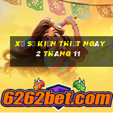 xổ số kiến thiết ngày 2 tháng 11