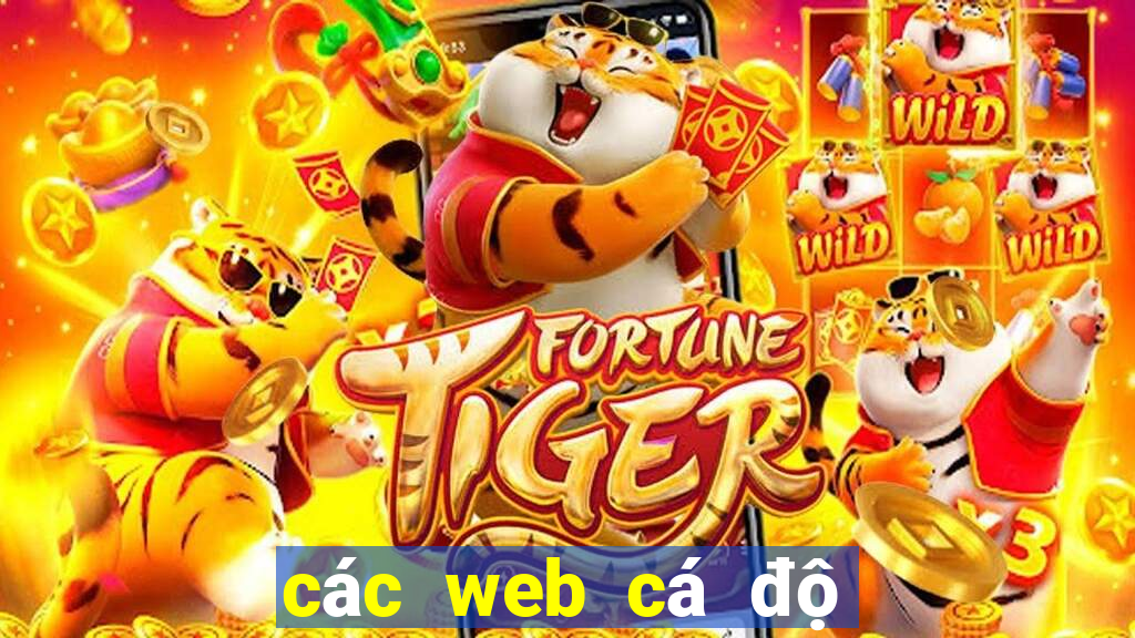 các web cá độ uy tín