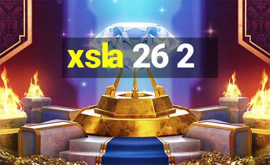 xsla 26 2