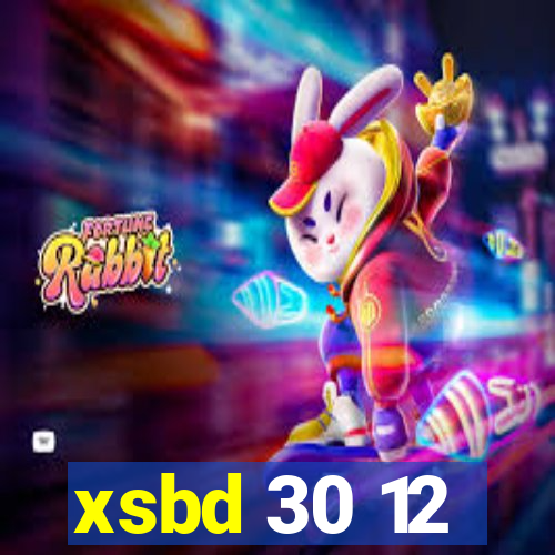 xsbd 30 12