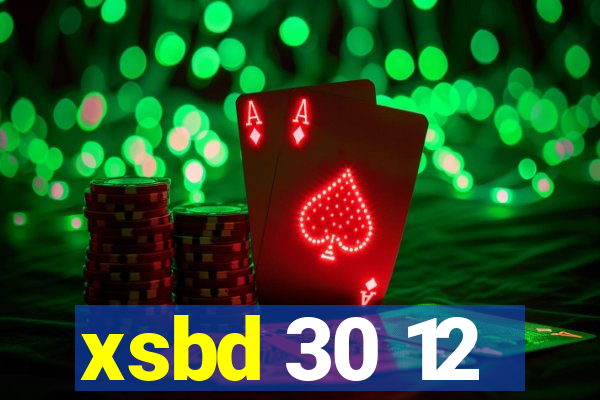 xsbd 30 12