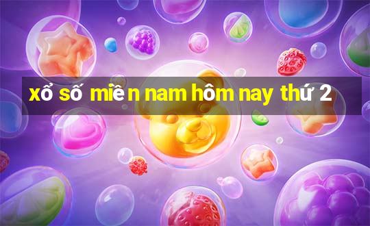 xổ số miền nam hôm nay thứ 2