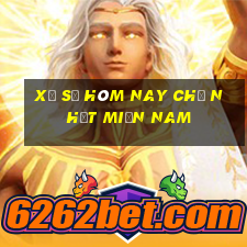 xổ số hôm nay chủ nhật miền nam