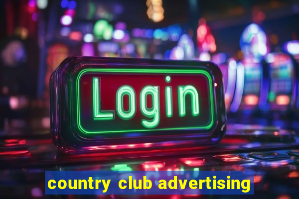 country club advertising