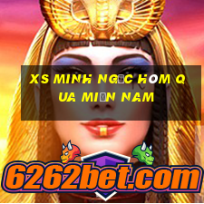 xs minh ngọc hôm qua miền nam