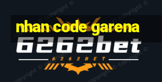 nhan code garena