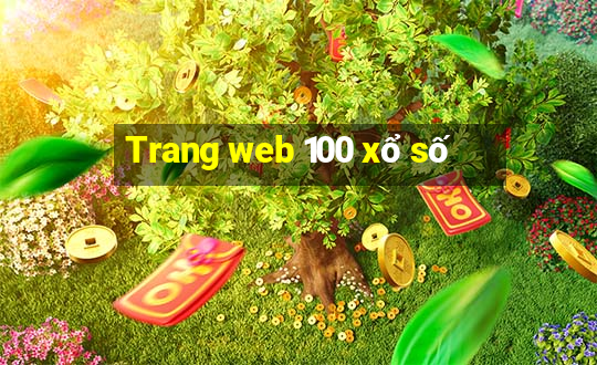 Trang web 100 xổ số