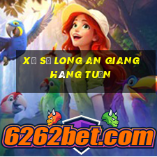 xổ số long an giang hàng tuần