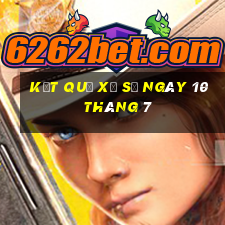 kết quả xổ số ngày 10 tháng 7