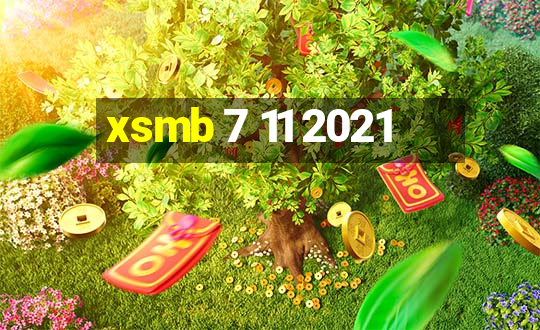 xsmb 7 11 2021