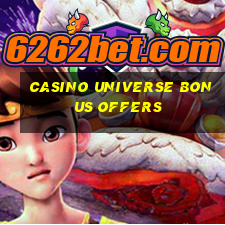 casino universe bonus offers