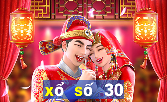 xổ số 30 tháng 5