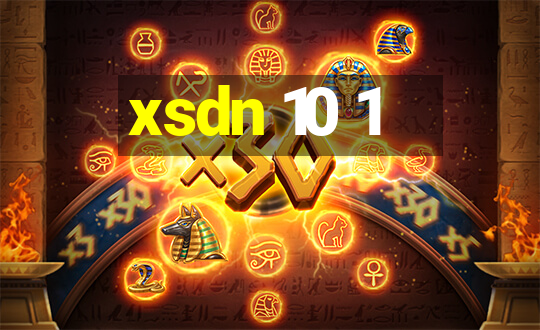 xsdn 10 1