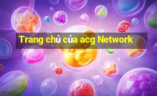 Trang chủ của acg Network