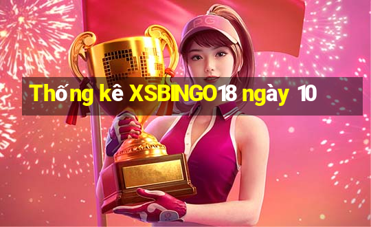 Thống kê XSBINGO18 ngày 10