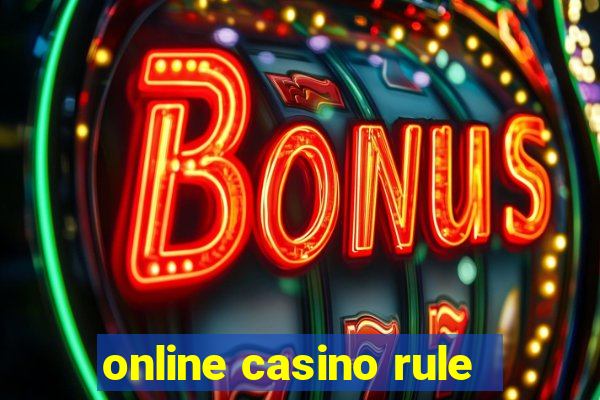 online casino rule