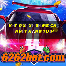 kết quả xổ số mb chủ nhật hàng tuần