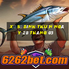 xổ số bình thuận ngày 28 tháng 03