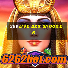 360 Live Bar Snooker