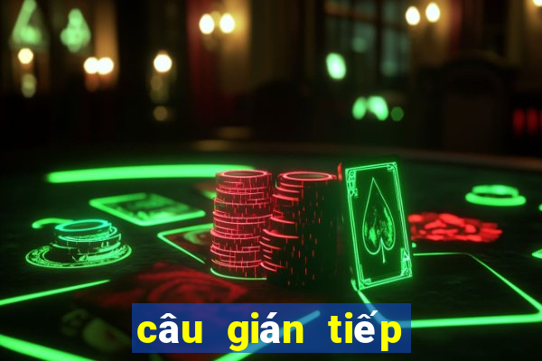 câu gián tiếp tiếng hàn