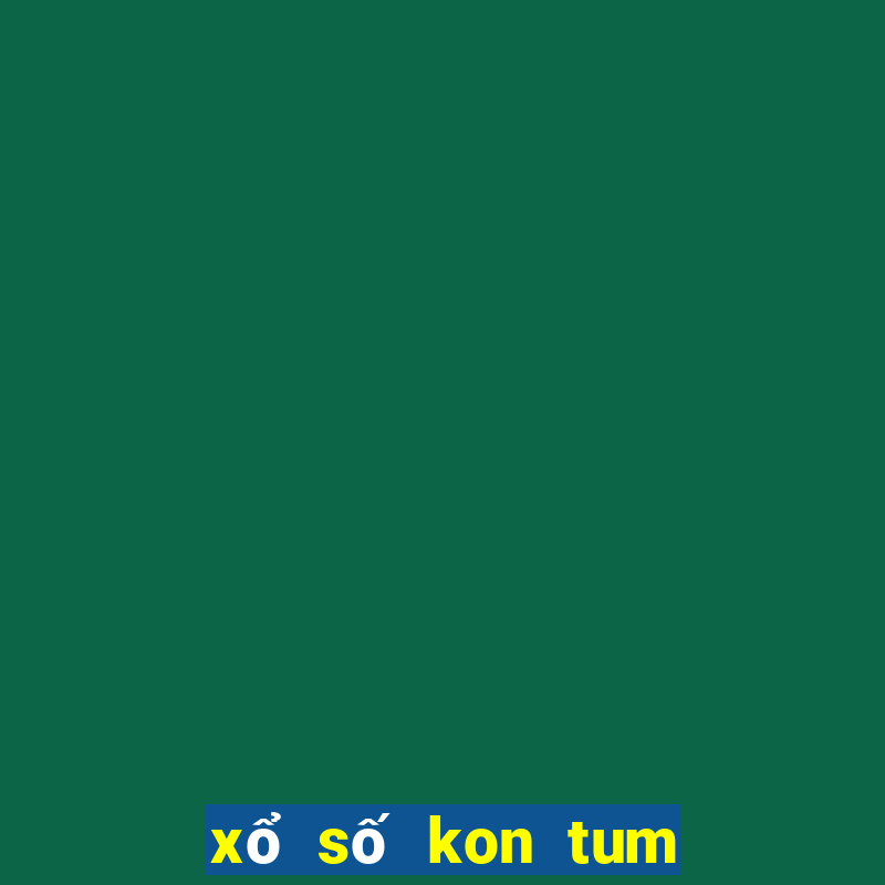 xổ số kon tum 3 3