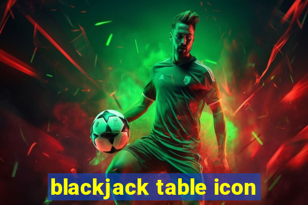 blackjack table icon