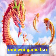 one win game bài