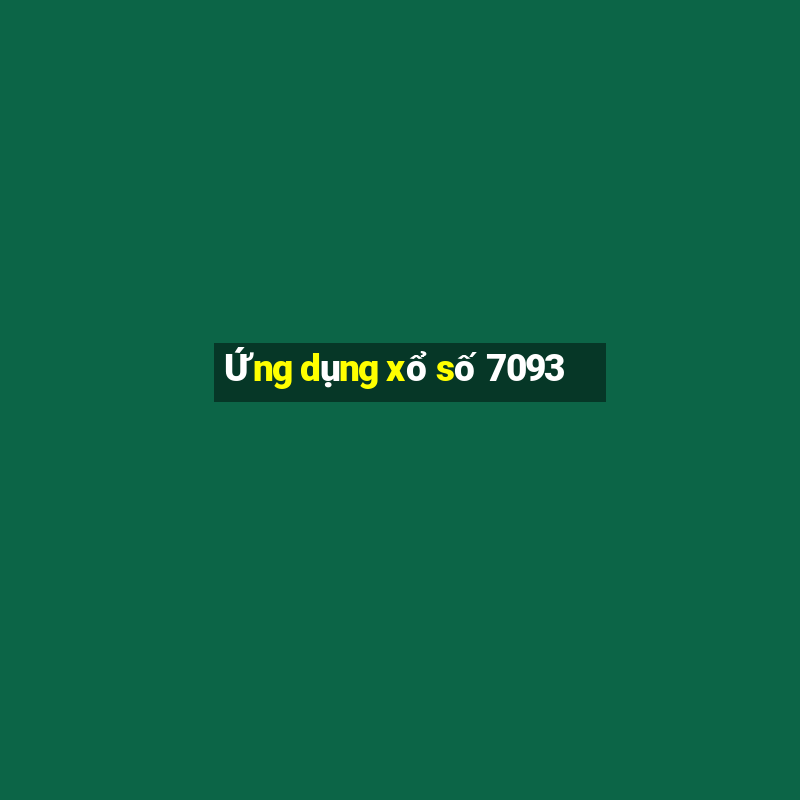 Ứng dụng xổ số 7093