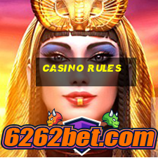 casino rules