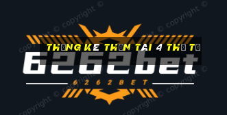 Thống kê thần tài 4 thứ tư