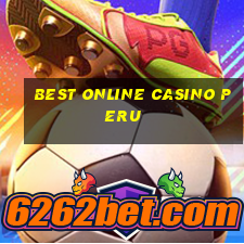 best online casino peru