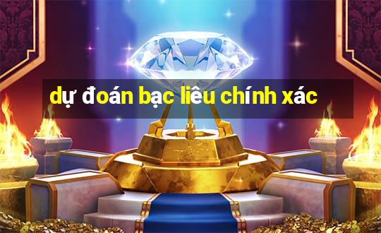 dự đoán bạc liêu chính xác