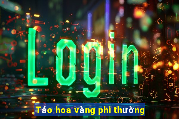 Táo hoa vàng phi thường