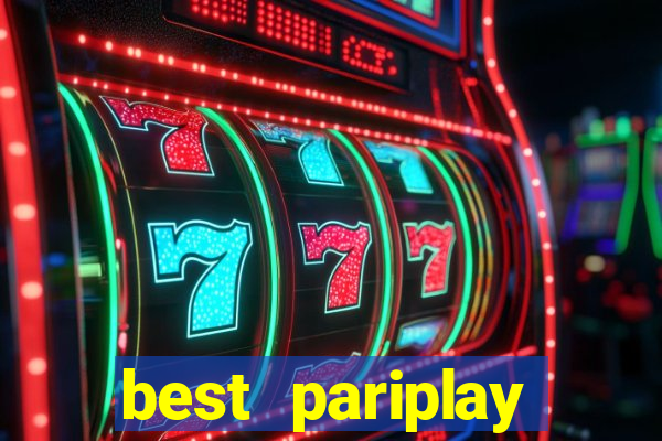 best pariplay online casino