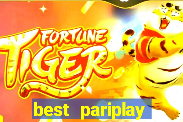 best pariplay online casino