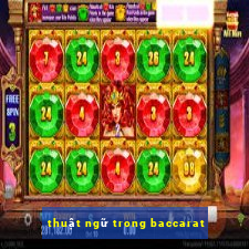 thuật ngữ trong baccarat