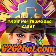 thuật ngữ trong baccarat