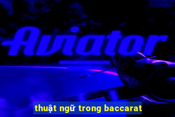 thuật ngữ trong baccarat