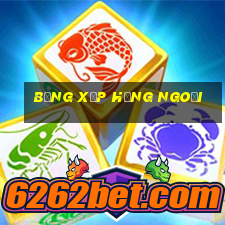 bảng xếp hạng ngoại