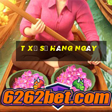 t Xổ số hàng ngày