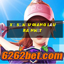 xổ số hậu giang lâu ra nhất